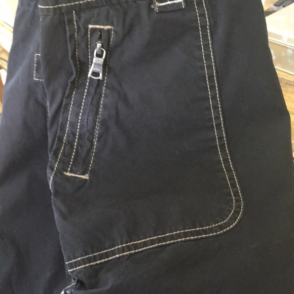 .Signal Clothing black detailed cotton shorts Runs Small More like a 4 US - Picture 12 of 12